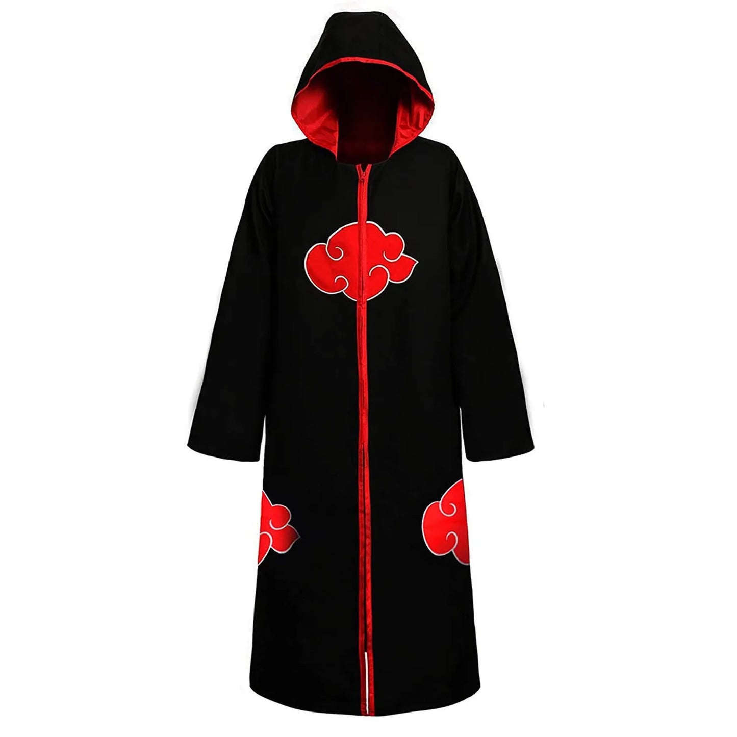 Naruto Akatsuki Itachi Cosplay Cloak & Headband Set