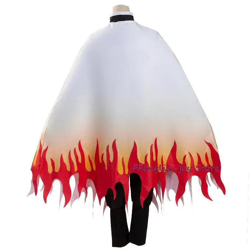 Demon Slayer Rengoku Kyojuro Flame Hashira Cosplay Costume