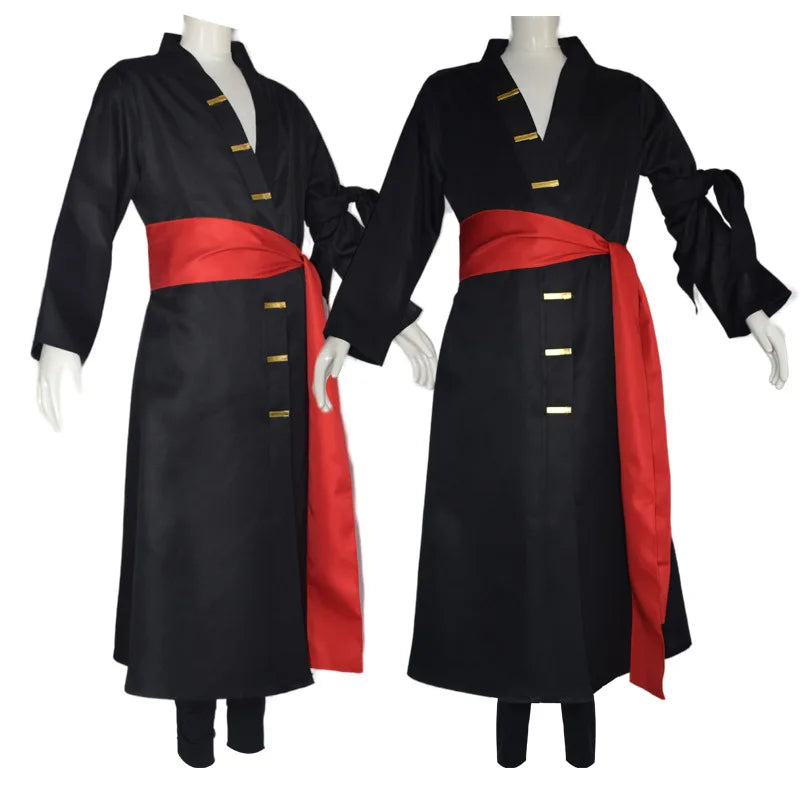 Wano Country Roronoa Of Zoro Cosplay Kimono