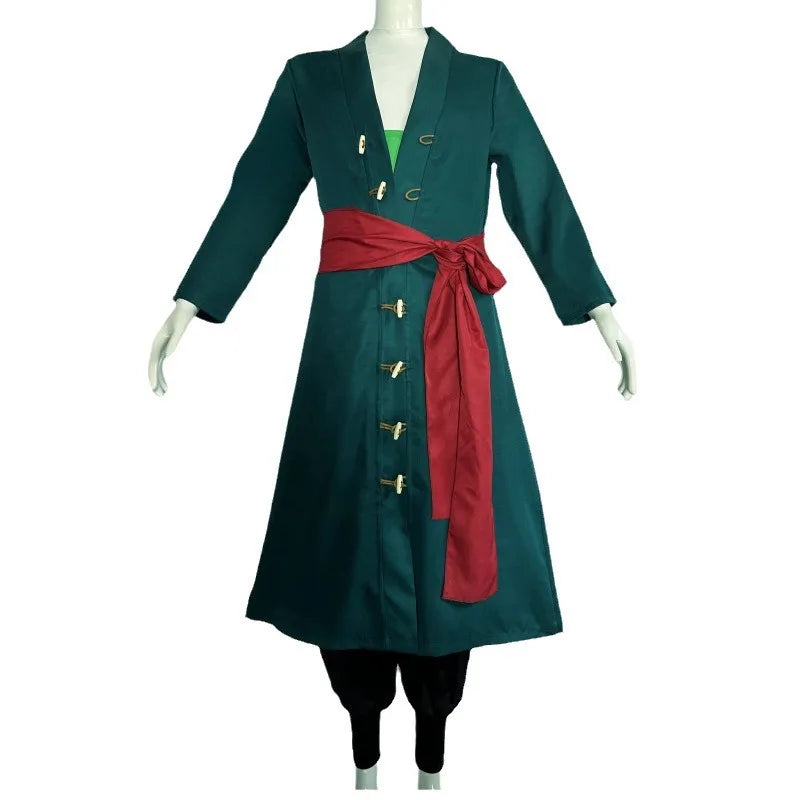 Wano Country Roronoa Of Zoro Cosplay Kimono