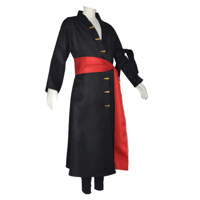 Wano Country Roronoa Of Zoro Cosplay Kimono