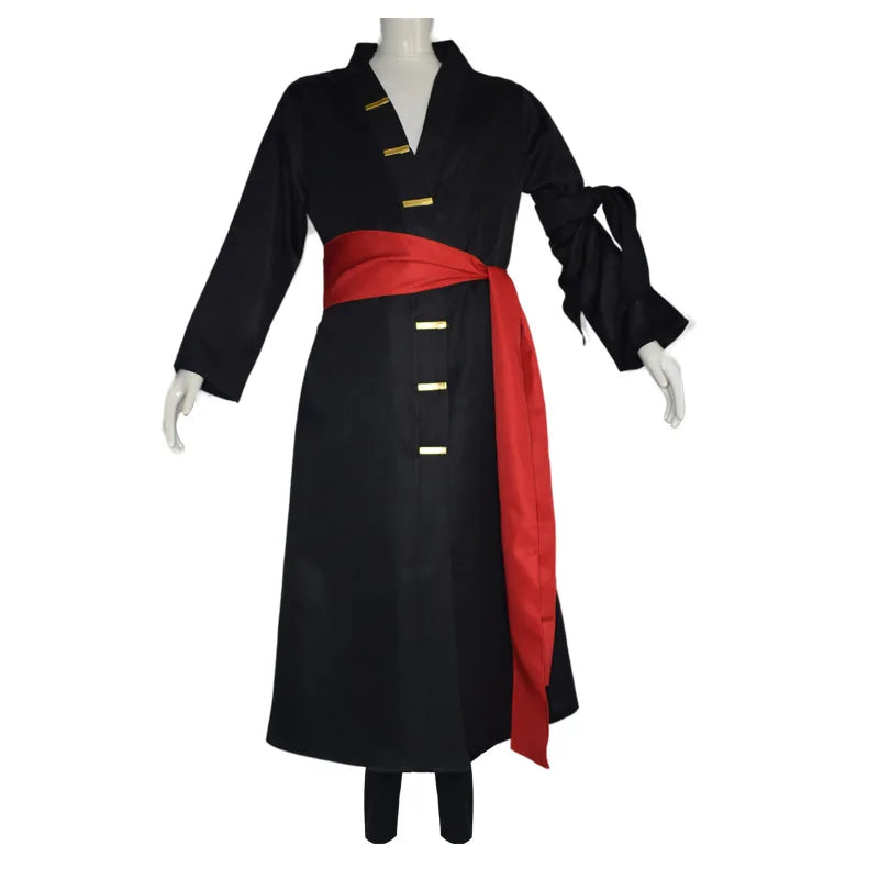 Wano Country Roronoa Of Zoro Cosplay Kimono